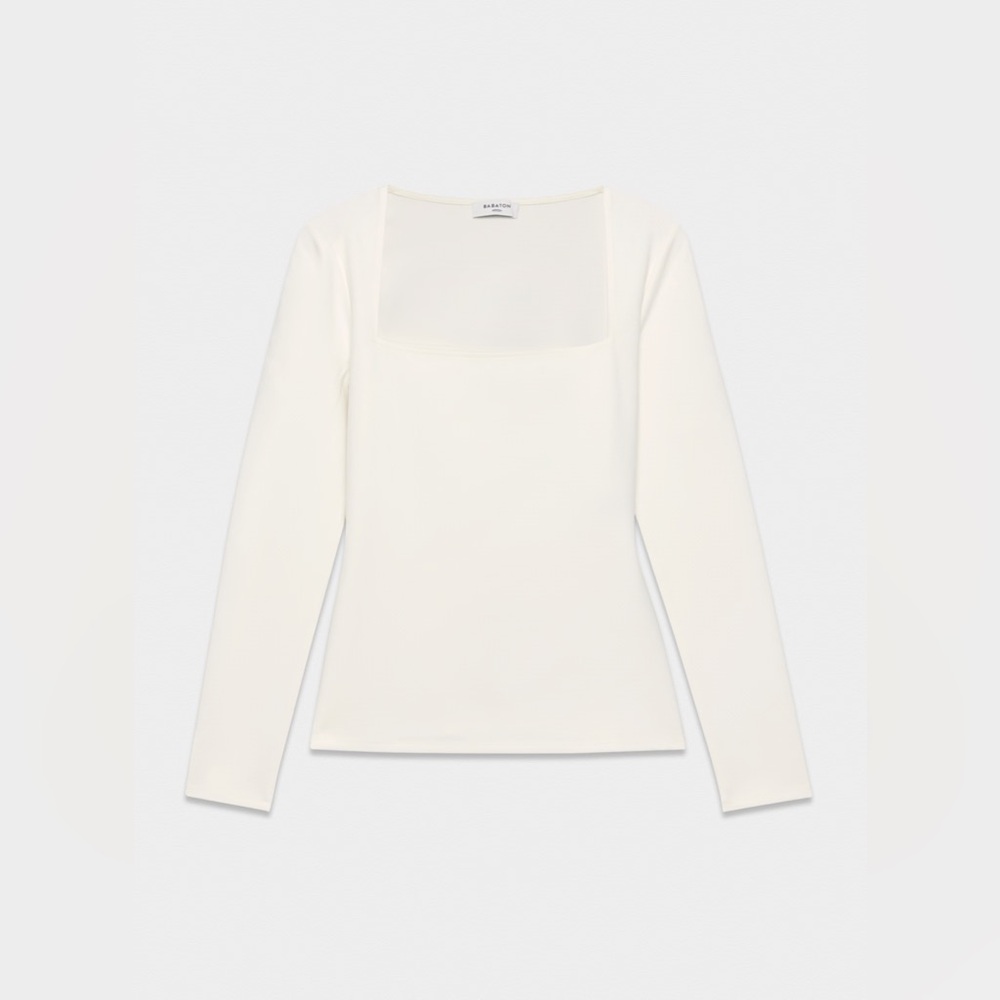 Aritzia babaton birch calla long sleeve sz m medium tried on only